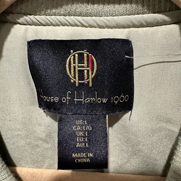 House of Harlow 1960 Women's Bomber Jacket / Gently Used / Minor Signs of Wear - Picture 9 of 12